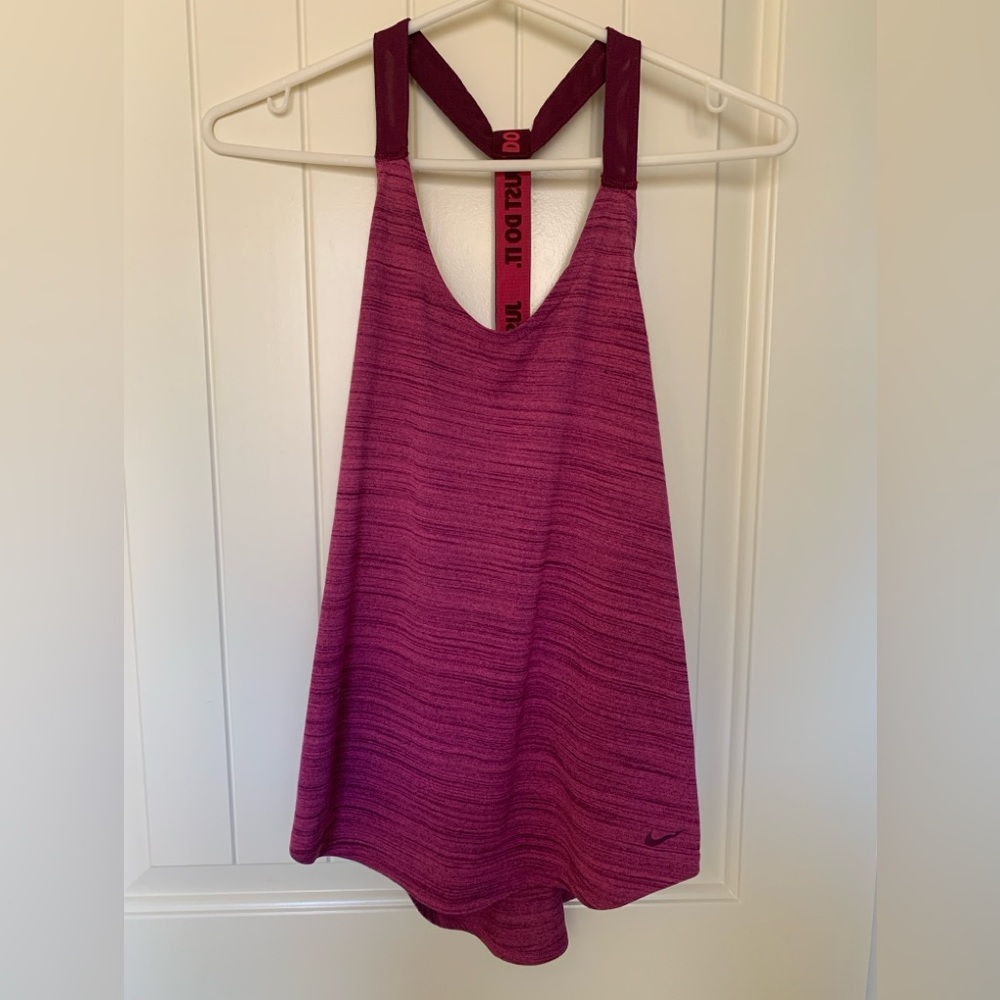 Nike Magenta Workout Tank